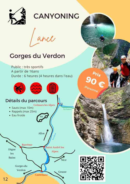 canyoning source verdon, canyoning haut verdon, canyoning colmars alpes, canyoning alpes sud, canyoning castillon, canyoning allos