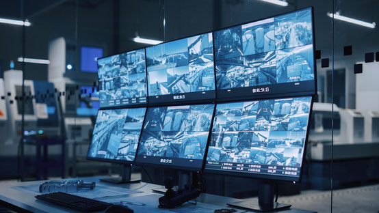 système vidéo surveillance professionnel 