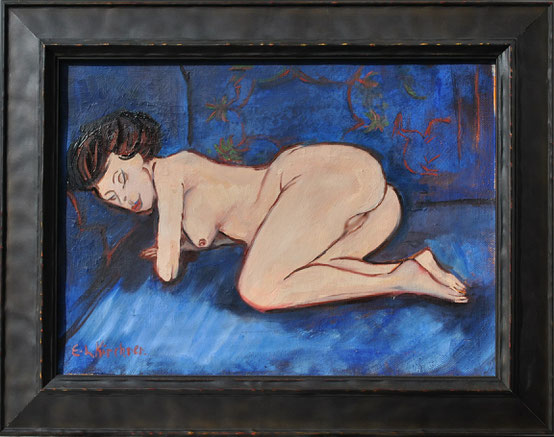 E. L. Kirchner Nude 33 x 44 cm