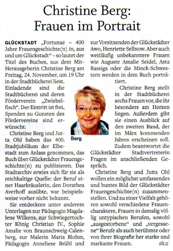 Christine Berg: Frauen im Portrait