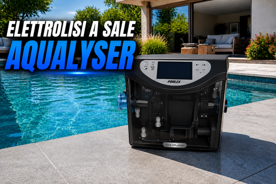 Elettrolisi a sale per piscine Aqualyser