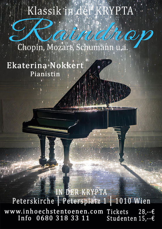 Chopin, Mozart, Schumann u.a. - Sajjad Ghanbari, Klavier in der KRYPTA