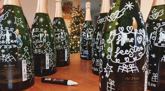 Dirk Van Bun Communicatie & Vormgeving - Kerstkaart - Verzekeringen Groep Geusens