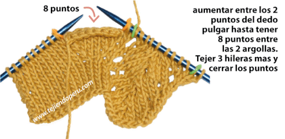 mitones largos