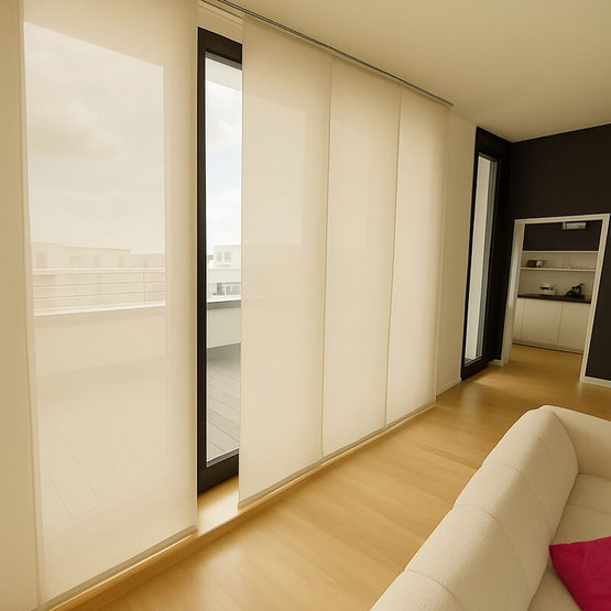 flaechenvorhang-modernes-wohnzimmer-grosse-fenster-lamellenjunker