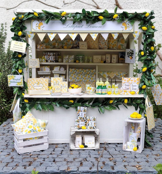 Miniatur-Marktstand 