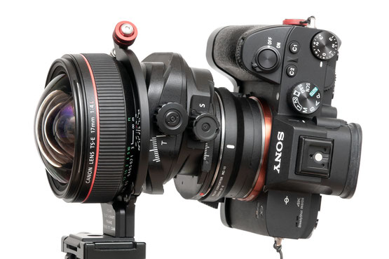 pocketPANO Rear Shift Adapter Canon TS-E 17mm 24mm TS-E Frame