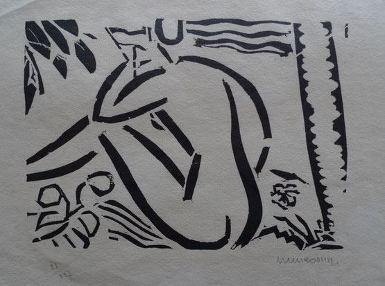 Jules Roblin, bois, album d'avril 21, 12,5 x 18,5.