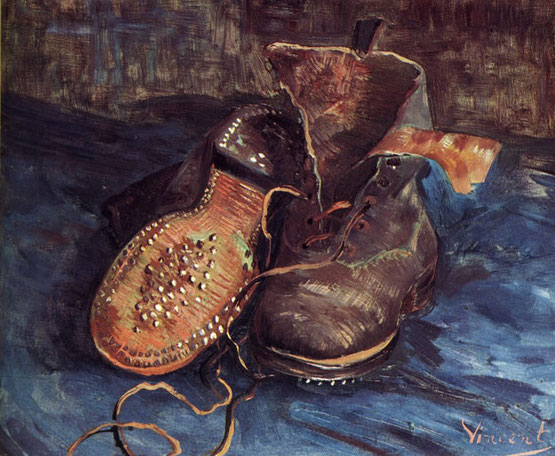 V. Van Gogh, "Un paio di scarpe" (1886)