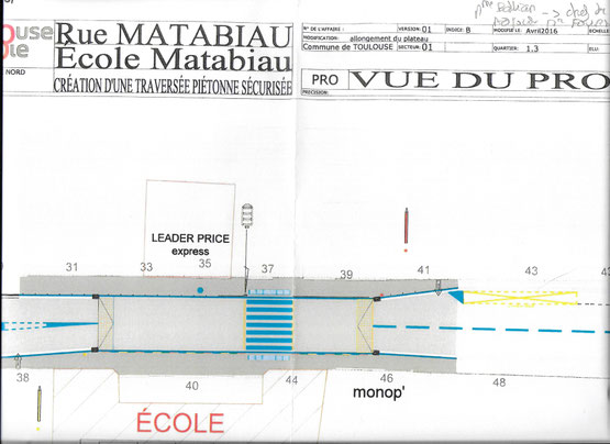 Les dates prévues pour le chantier : 18 juillet au 5 août
