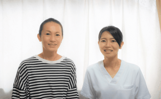 患者さんの声（東久留米市　A.E様）