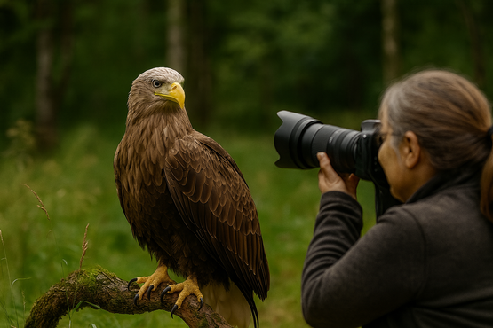 So dicht kommst du diesen Vögeln in freier Natur wahrscheinlich nie wieder