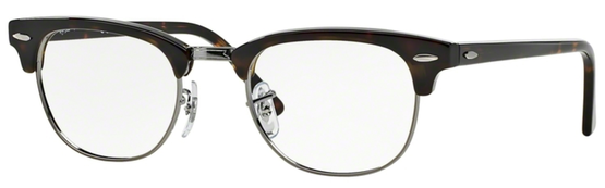 Occhiali da vista Ray-Ban unisex 0RX 5154 Clubmaster. Colore: 2012 havana scuro. Forma: squadrata. Prezzo € 129,60. Spedizione gratis. Materiale: plastica.