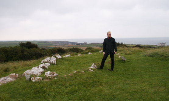 At the Site of the Balladoole Boat-Burial