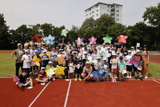 Diesterweg-Gemeinschaft am 29. Juni 2024 bei den Spielen ohne Grenze (Bild: Georg / bso)