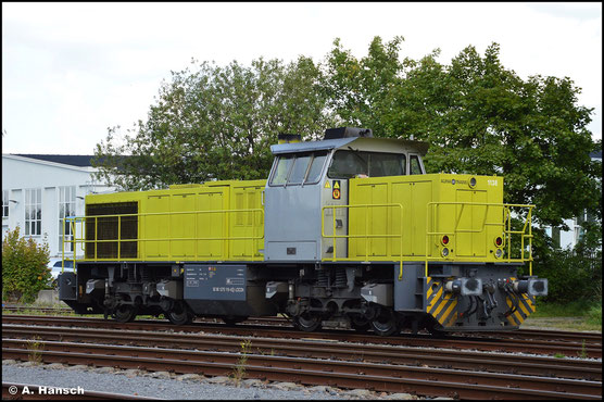 275 119-6 steht am 10. September 2021 im Chemnitzer Südbahnhof