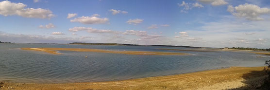 Lac du Der en Champagne le 24 septembre 2015