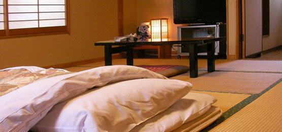 旅館 畳の和室