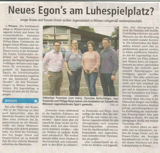 Winsener Anzeiger, 13.08.2016