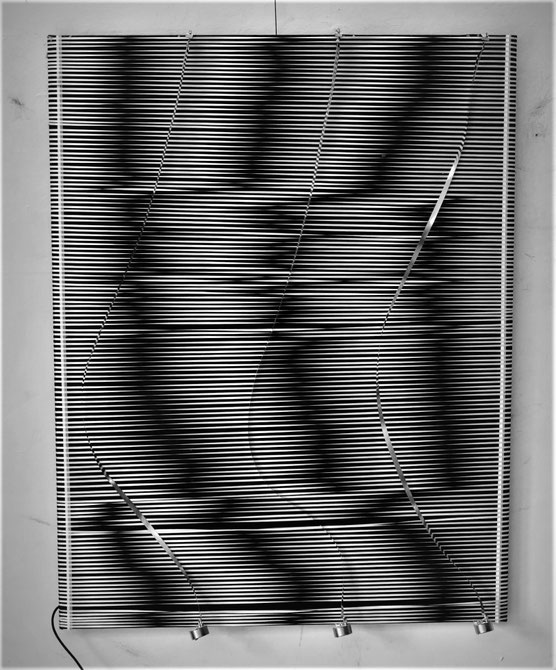 "Vertikale Wellen", Group Global 3000, Galerie für nachhaltige Kunst, Berlin, 2021
