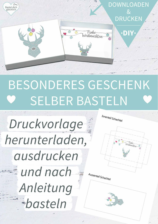 Sag es durch die box: Ein ORIGINELLER WEIHNACHTSGRUSS - DIY Shop &amp; Blog