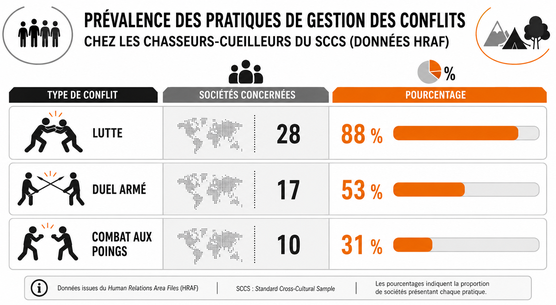Prévalence des pratiques de conflit