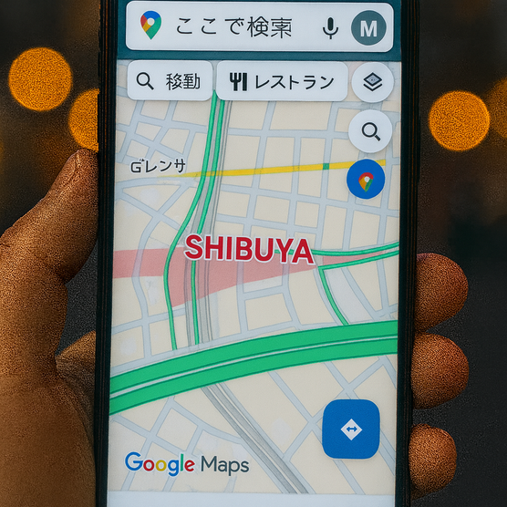 Tourist asking a police officer for directions at a Koban in Tokyo.