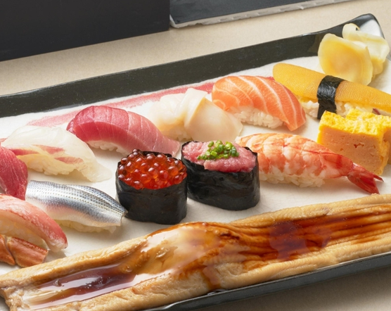 Chef-selected Nigiri Set at Tsukiji Sushiko
