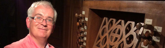 Olivier THUAULT, titulaire de l'Orgue Notre Dame de Villedieu les Poêles