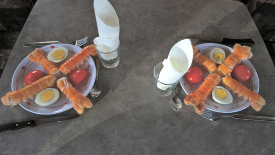 langoustines ou "humar" taille maxi
