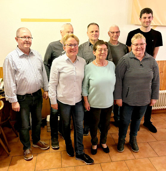 Der Vorstand des 1. Minigolfclub Hechingen e.V. 