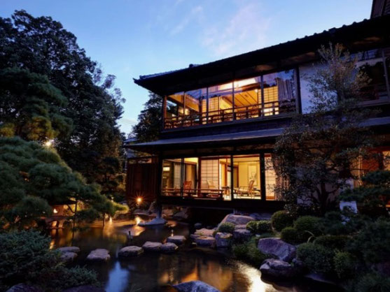 Japanese style luxury hotel where you will stay on this tour