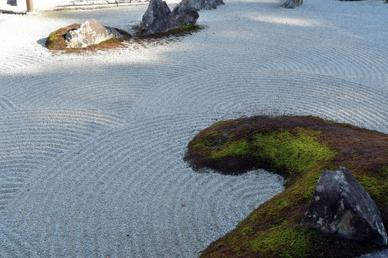 Zen Meditation at the temple in Yamaguchi