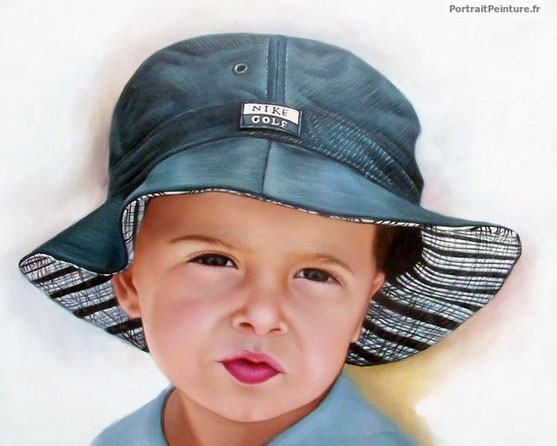 portrait-enfant-peinture-photo