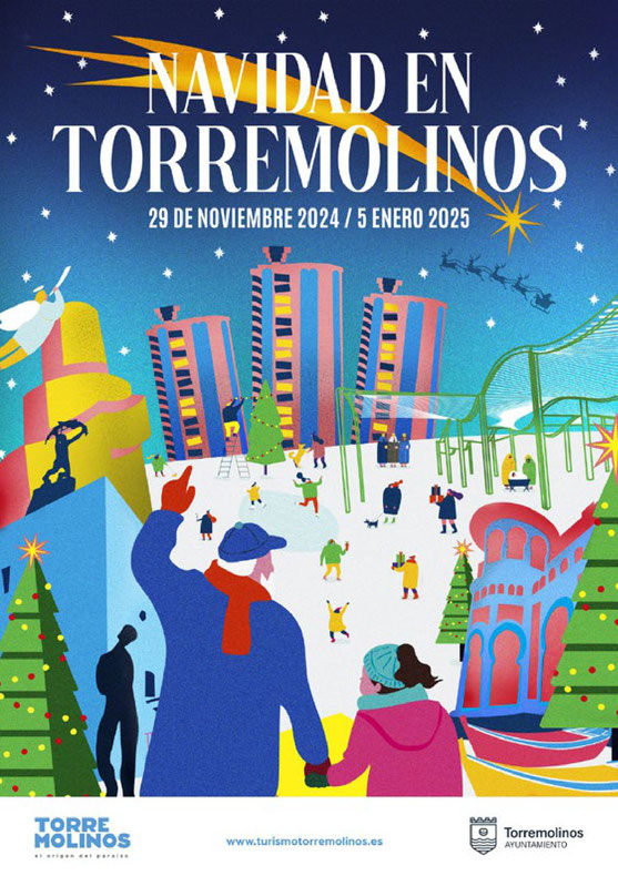 La Navidad en Torremolinos Cartel y programacion navideña