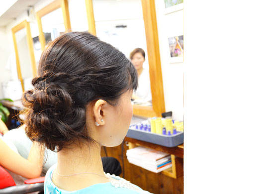 横浜の無責任美容師☆奥条勇紀☆ヘアセットで楽しい結婚式を・・・