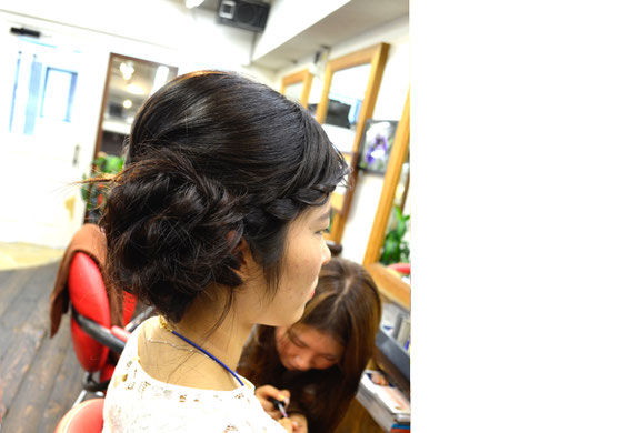横浜の無責任美容師☆奥条勇紀☆ヘアセットで楽しい結婚式を・・・