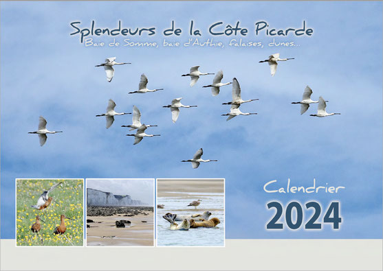 Couverture du calendrier Côte Picarde 2021