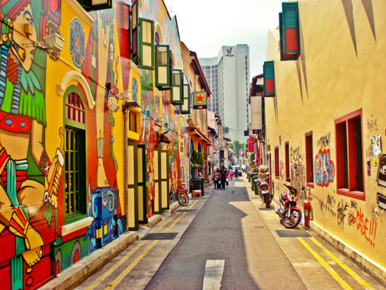 Haji Lane la rue du Street Art