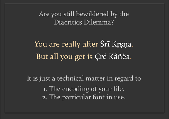 DiacritcsDilemma