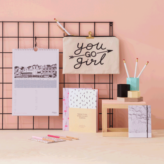Office Collaboration - all items are by Etsy designer makers; photo by Alexander Edwards, styling by RebeccaNee