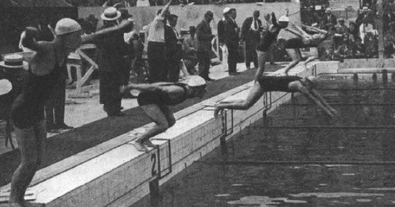 Alberca olímpica Paris 1924