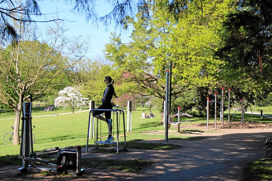 Outdoor-Fitness im Grünen