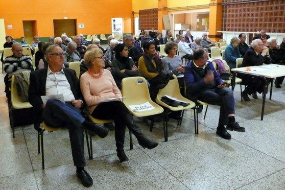 Le public en toute fin de soirée