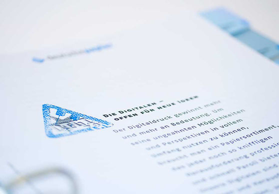 Digitaldrucksortiment in Ordnerform für PaperlinX Deutschland