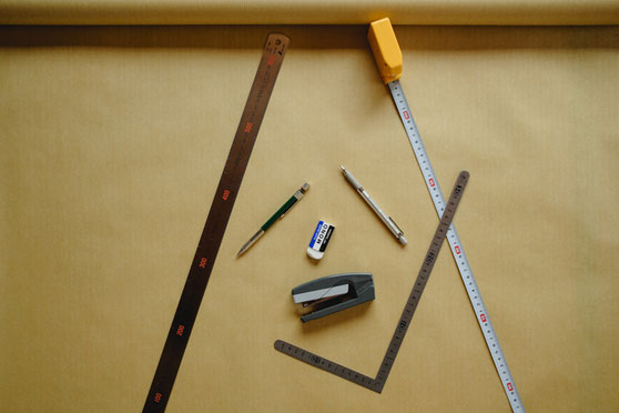 図面は作りたい籠の原寸で作成します