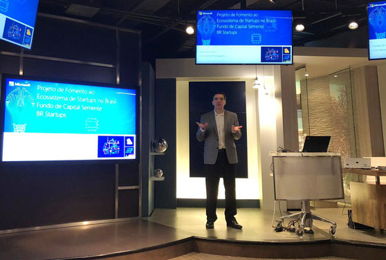 Franklin Luzes shared how the company fosters the startup ecosystem in Brazil