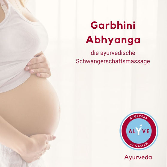 Schwangerschaftsmassage im Ayurveda zur Förderung der Durchblutung und Entspannung