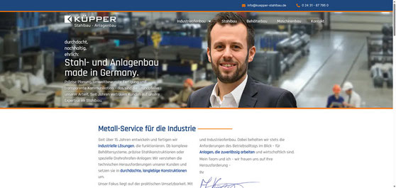 WebRelaunch Stahl- und Anlagenbau