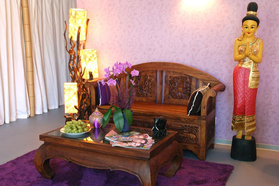 Wartebereich Sukanya Thaimassage Darmstadt